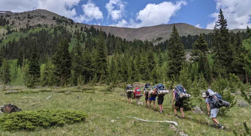 backpacking trip for teens 